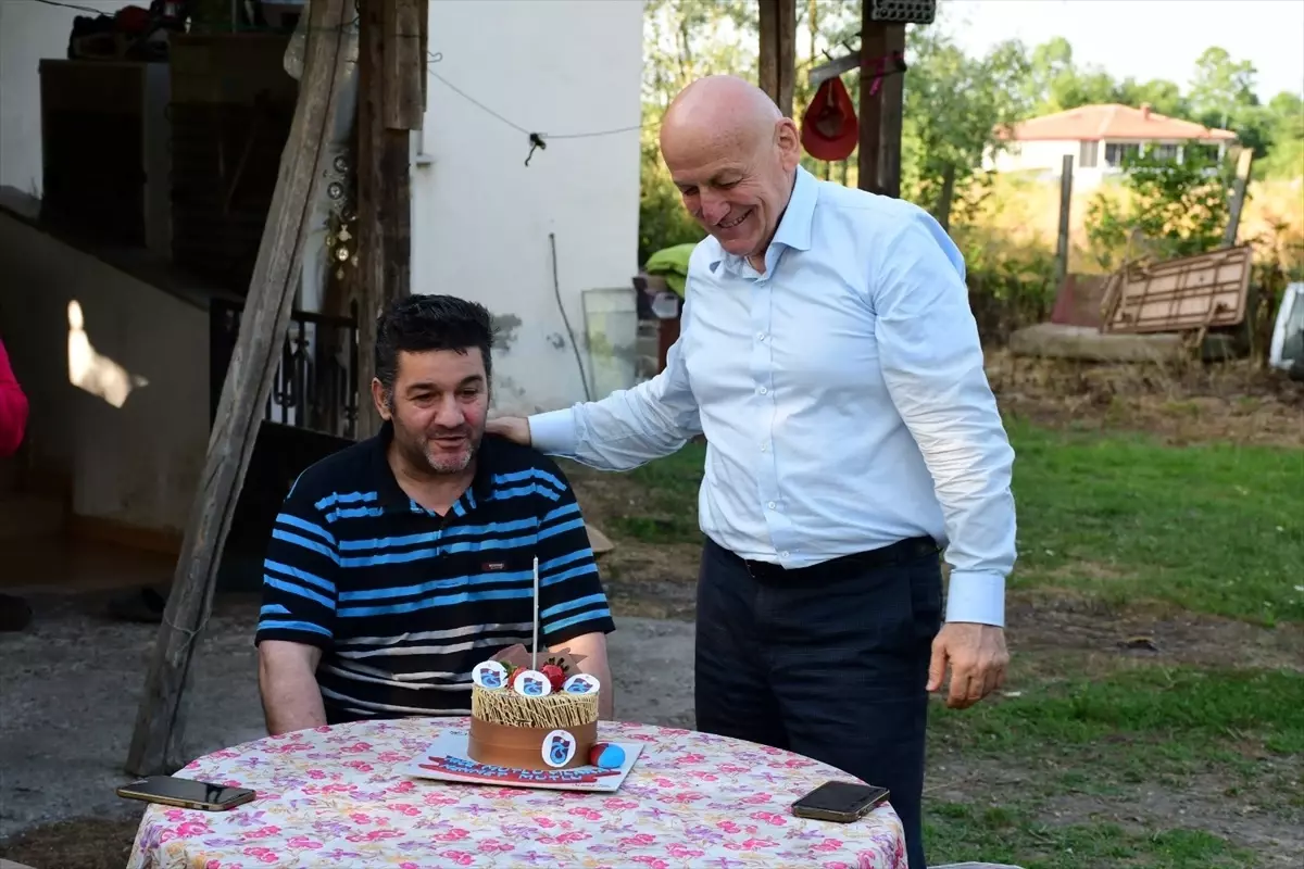 Epilepsi Hastası Mehmet Mutlu'nun 52. Yaş Günü Kutlandı