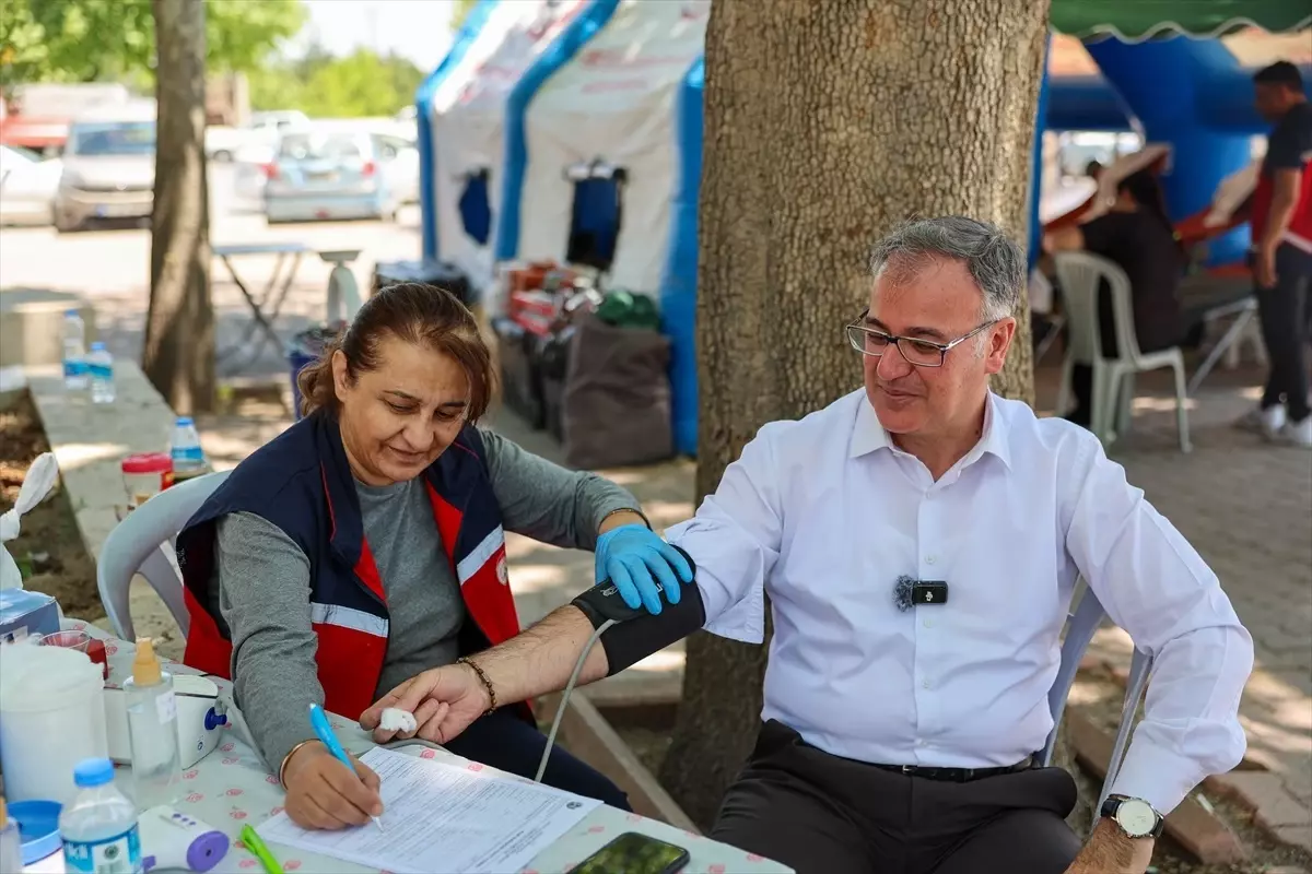 Hacılar Belediye Başkanı Bilal Özdoğan'dan Kan Bağışı Destekçisi