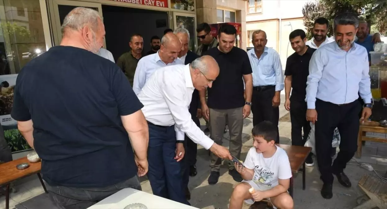 Başkan Sami Er Kale İlçesi'nde Esnaf ve Muhtarlarla Buluştu