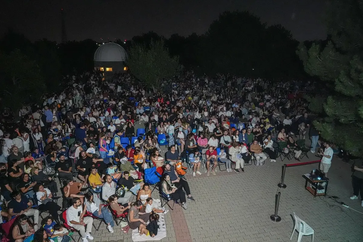 Ankara'da Perseid Meteor Yağmuru Gözlemi Şöleni