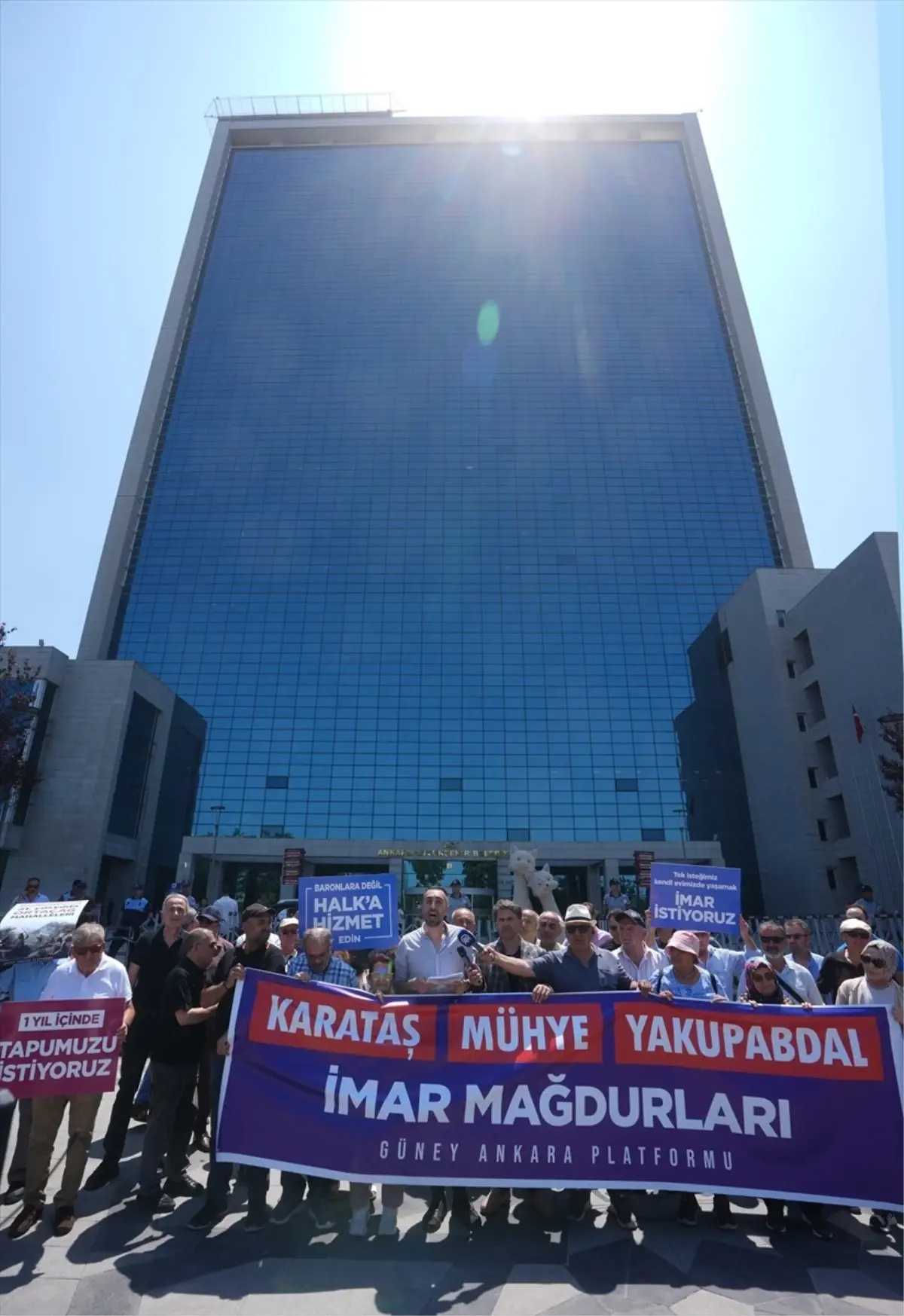 Karataş, Mühye ve Yakupabdal Mahallelerinden İmar Sorununa Protesto