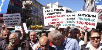 Ankara'da Engelli Derneklerinden Gazze'deki Roaa Abuhelal İçin Destek Eylemi