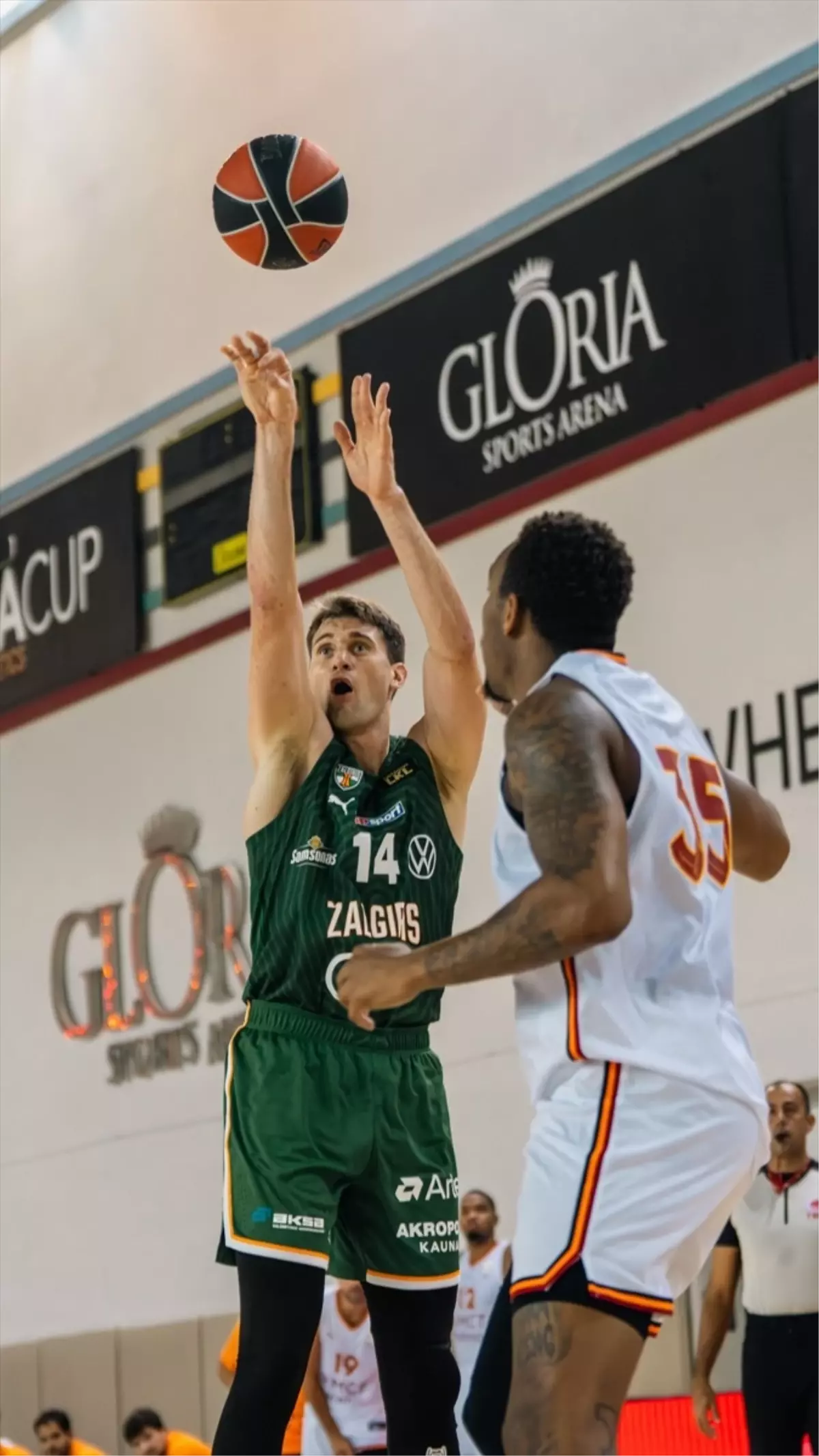 Galatasaray, Zalgiris Kaunas'a Yenildi