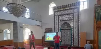 Kur'an Kursu Öğrencilerine Afet Farkındalık Eğitimi