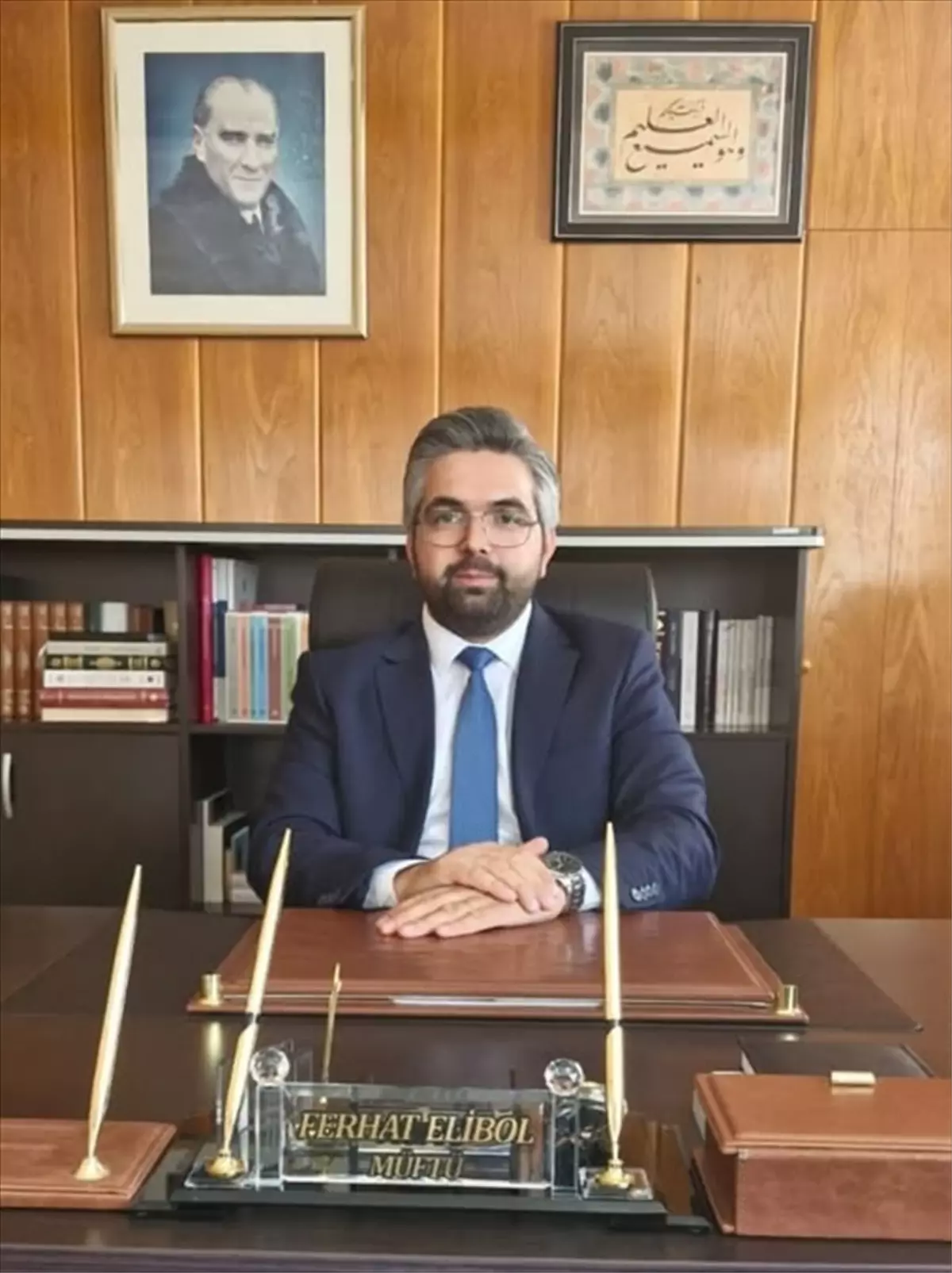 Elazığ'ın Baskil Müftülüğüne Ferhat Elibol Atandı