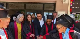 Başmakçı'da mezuniyet töreni yapıldı