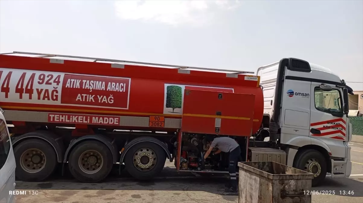 Batman Belediyesi 13 Ton Atık Madeni Yağı Geri Dönüşüme Kazandırdı