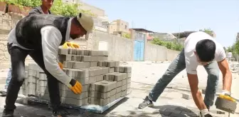 Batman Belediyesi 145 Bin 500 Metrekare Parke Taşı Döşedi
