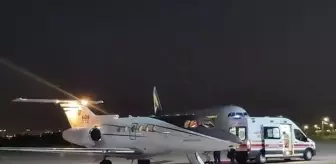 Batman'da Hastalar Ambulans Uçakla Ankara'ya Sevk Edildi