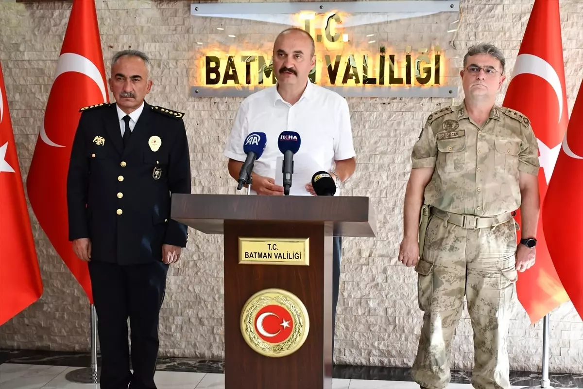 Batman'da Asayiş ve Güvenlik Değerlendirme Toplantısı Yapıldı