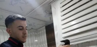 Batman'da Mahsur Kalan Karga İtfaiye Ekipleri Tarafından Kurtarıldı