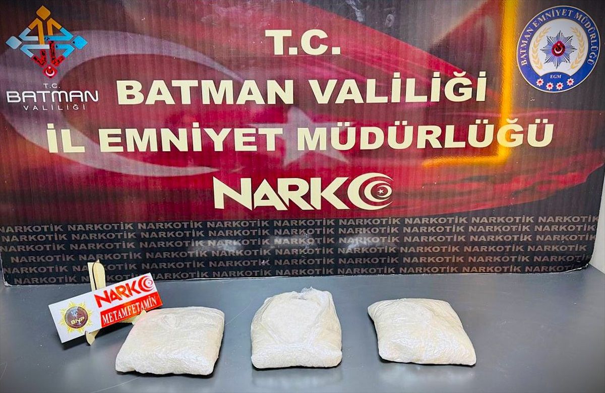 Batman'da Uyuşturucu Bulunan Kadın Tutuklandı