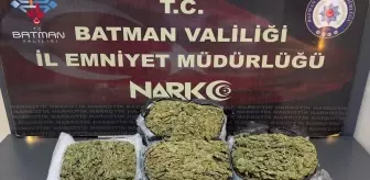 Batman'da Uyuşturucu Operasyonu: 4,5 Kilo Skunk Ele Geçirildi