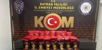 Batman'da 159 Kilogram Gümrük Kaçağı Nargile Tütünü Ele Geçirildi