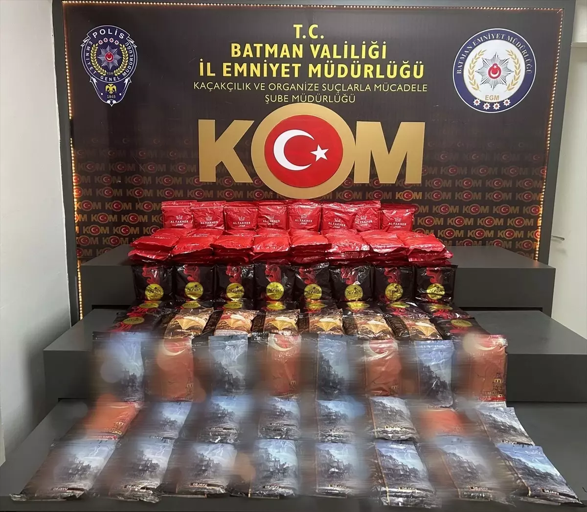 Batman'da 159 Kilogram Gümrük Kaçağı Nargile Tütünü Ele Geçirildi