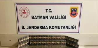 Batman'da Gümrük Kaçağı 422 Paket Sigara Ele Geçirildi