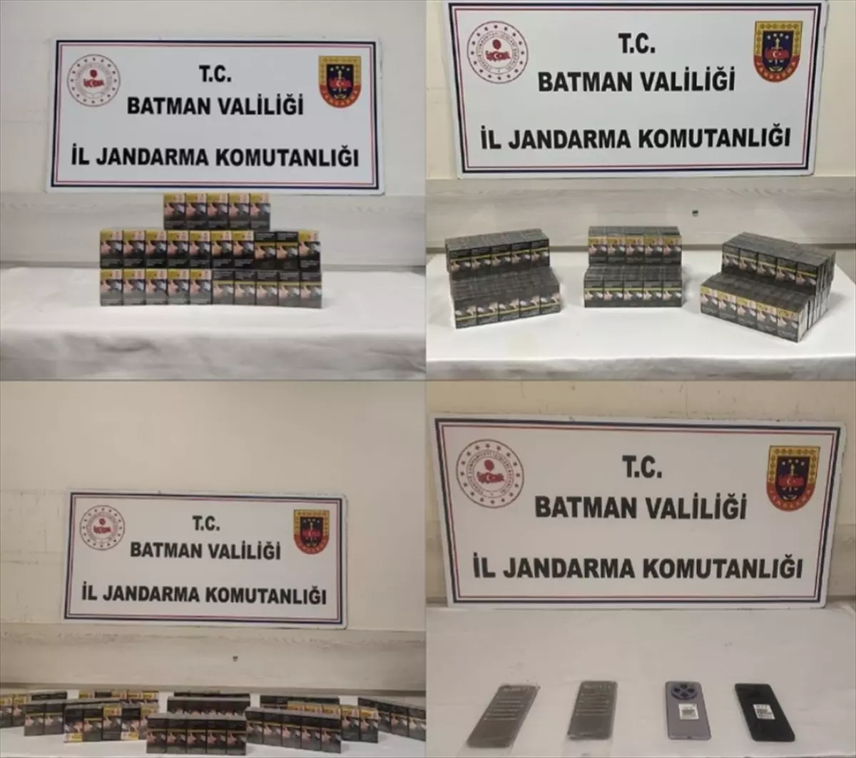 Hasankeyf'te Gümrük Kaçağı 600 Paket Sigara Ele Geçirildi