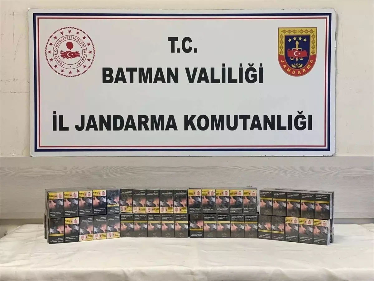 Hasankeyf'te Kaçakçılık Operasyonu: 13 Gözaltı