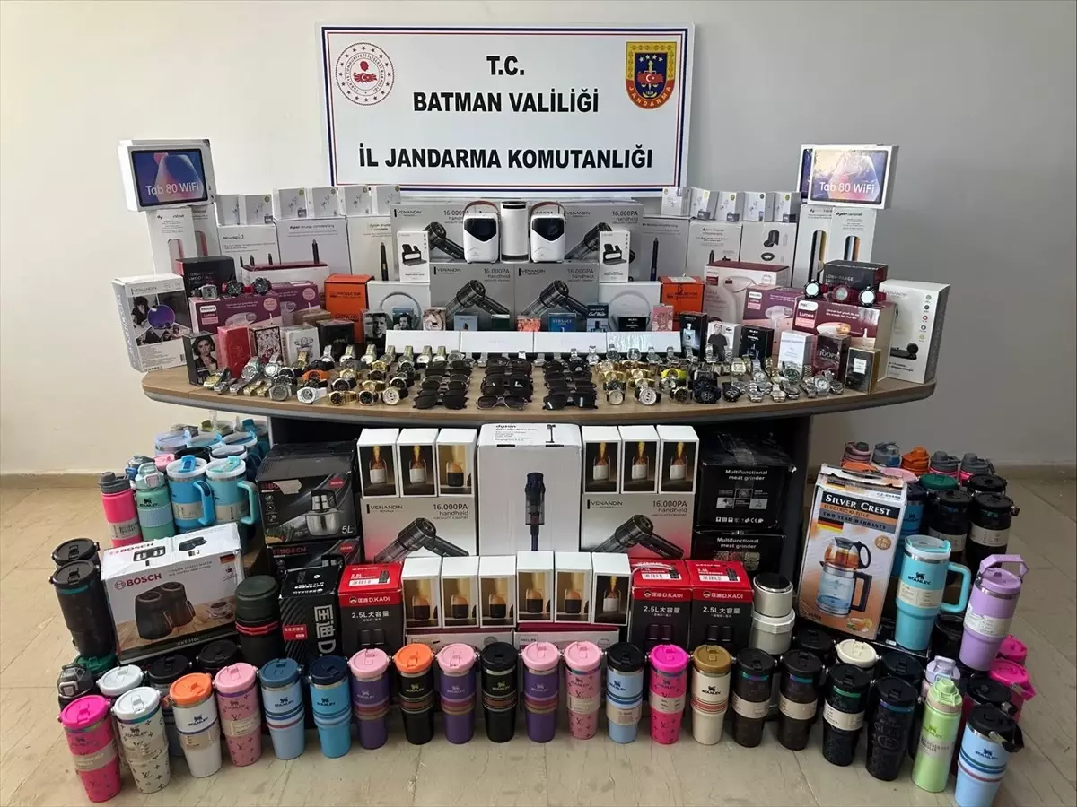 Batman'da Kaçakçılık Operasyonu: 3 Şüpheli Yakalandı