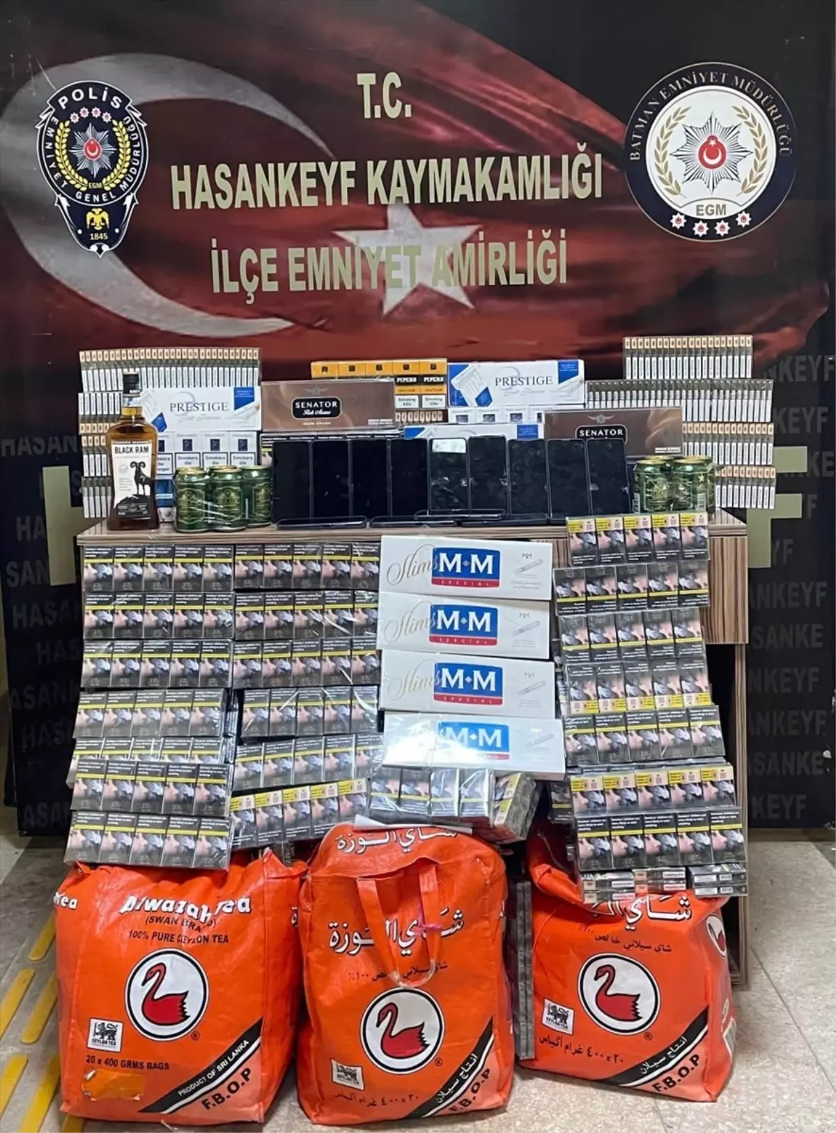 Hasankeyf'te Kaçakçılık Operasyonu: 30 Kişi Hakkında İşlem Yapıldı
