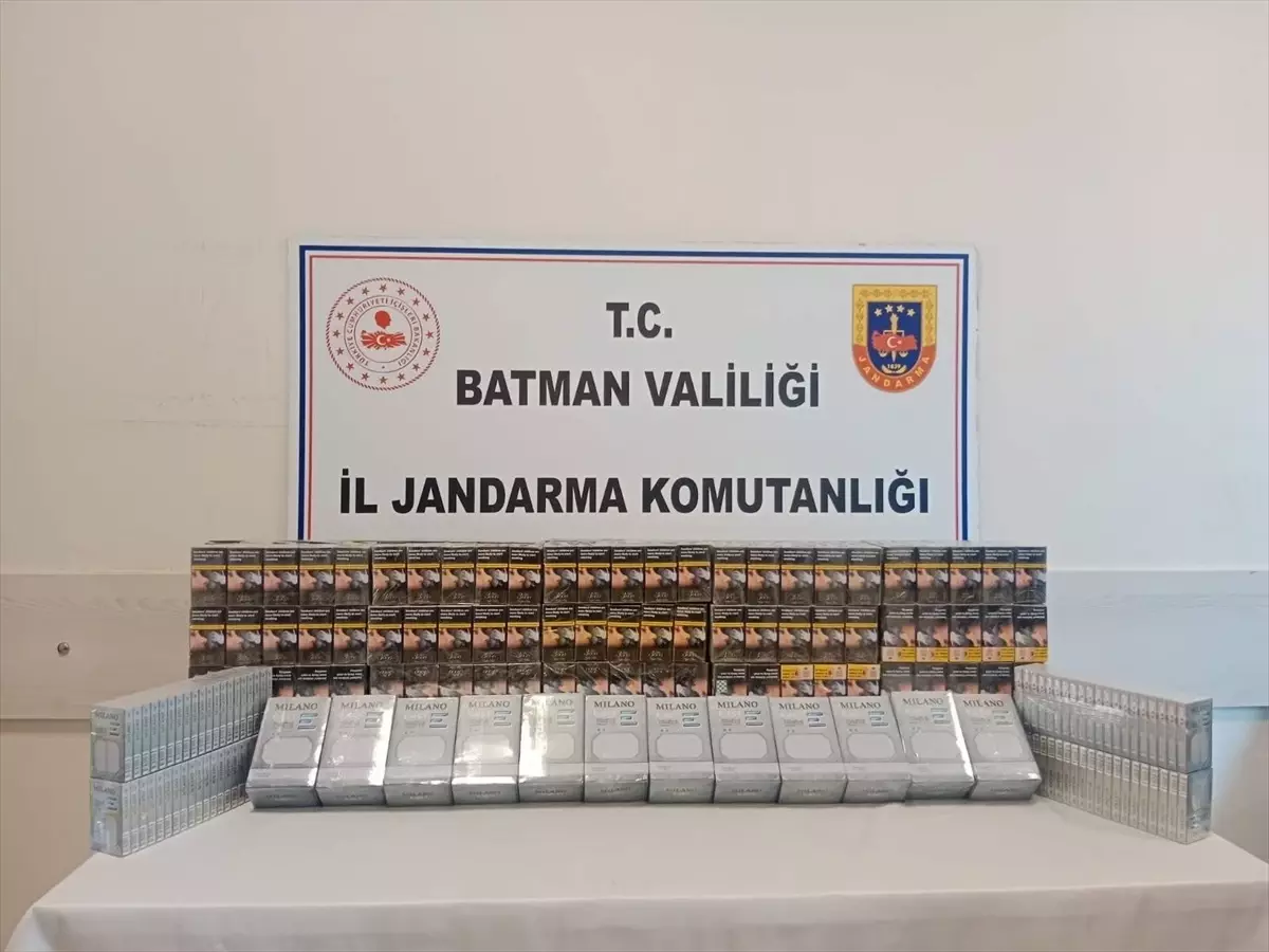 Hasankeyf'te Kaçakçılık Operasyonu: 6 Kişi Hakkında İşlem