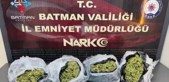 Batman'da 5 Kilo 400 Gram Skunk Ele Ge geçirildi