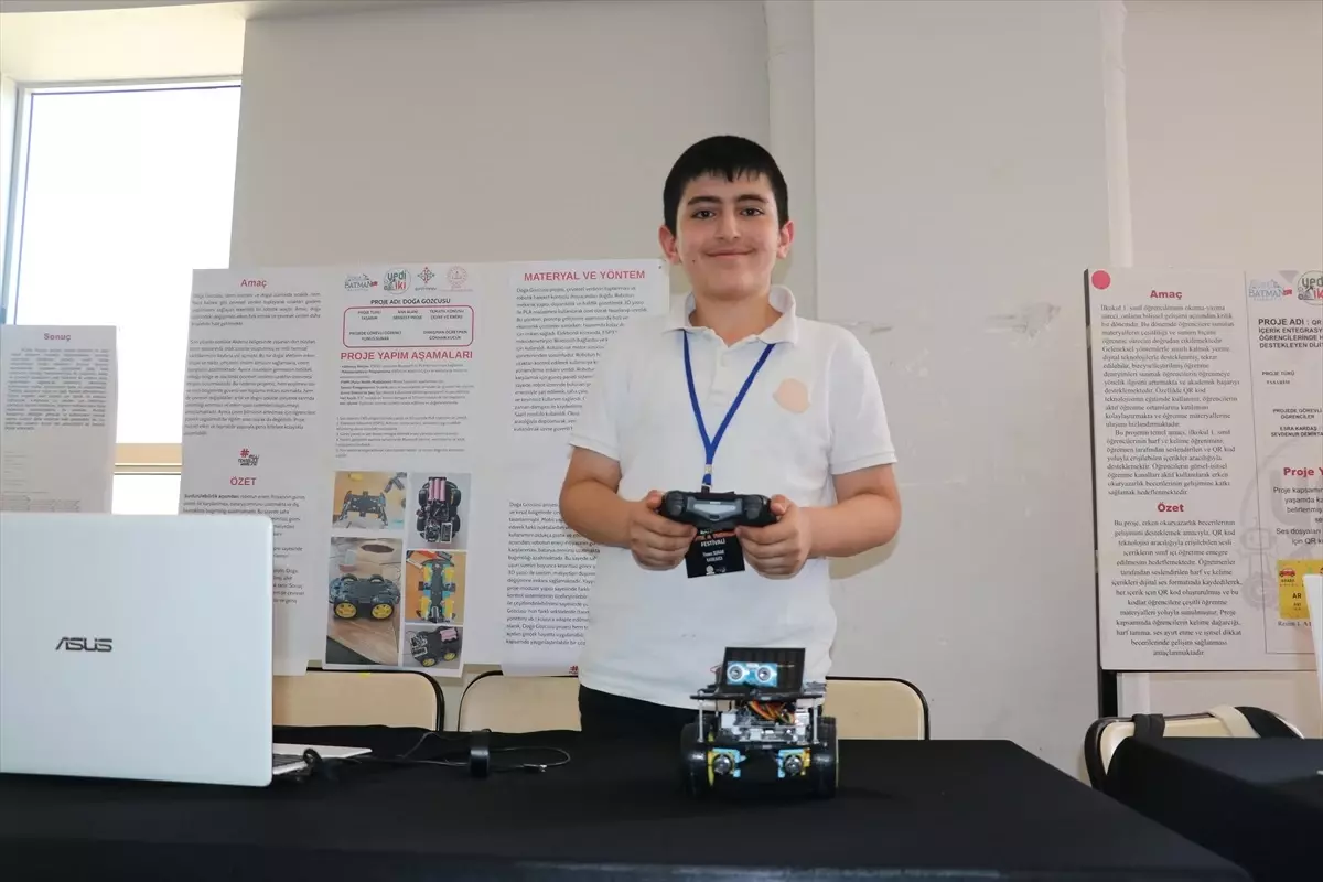 Batman'da Robotik ve Teknoloji Festivali Başladı