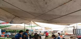 Batman'da Semt Pazarlarında Gıda Denetimi Yapıldı