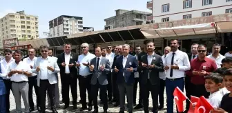 Batman'da terör saldırılarında şehit olan Aybüke öğretmen ve 2 asker için tören düzenlendi