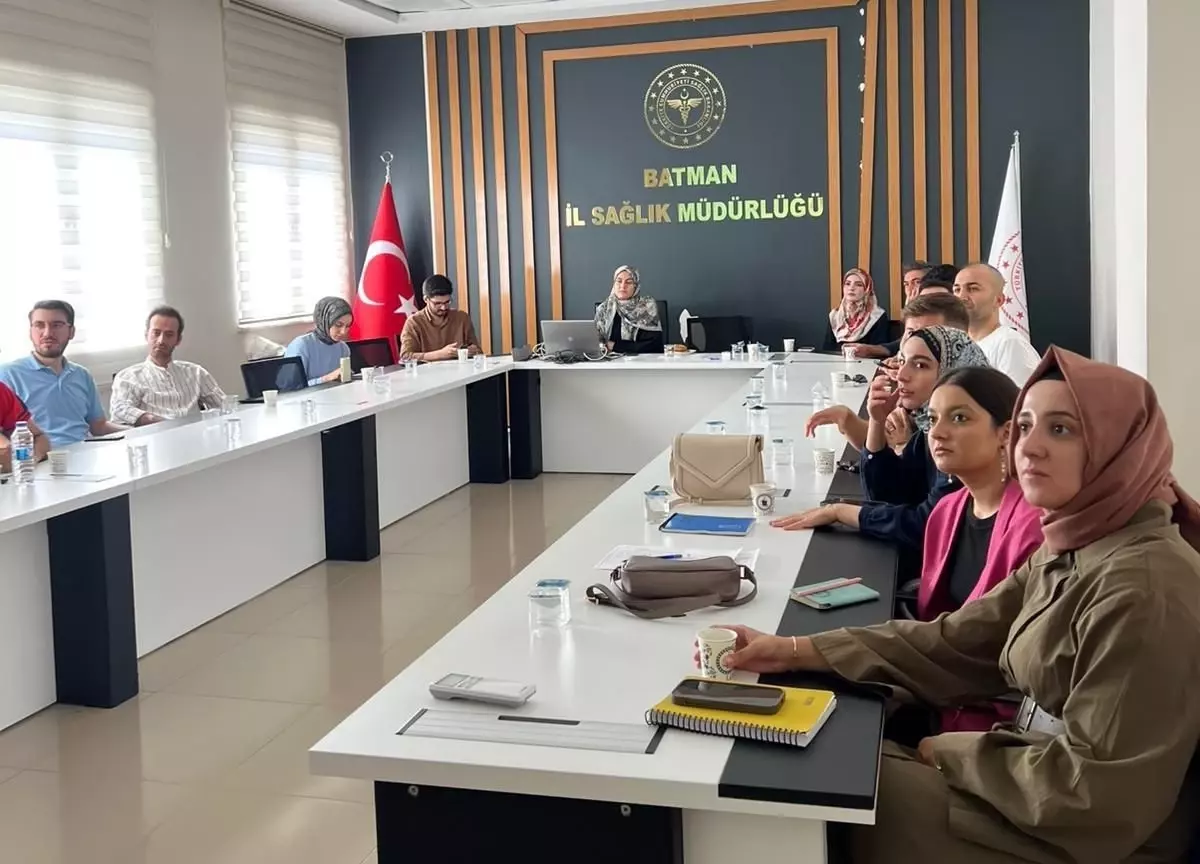 Batman'da Tütün Bağımlılığı Tedavisi Eğitimi Gerçekleştirildi