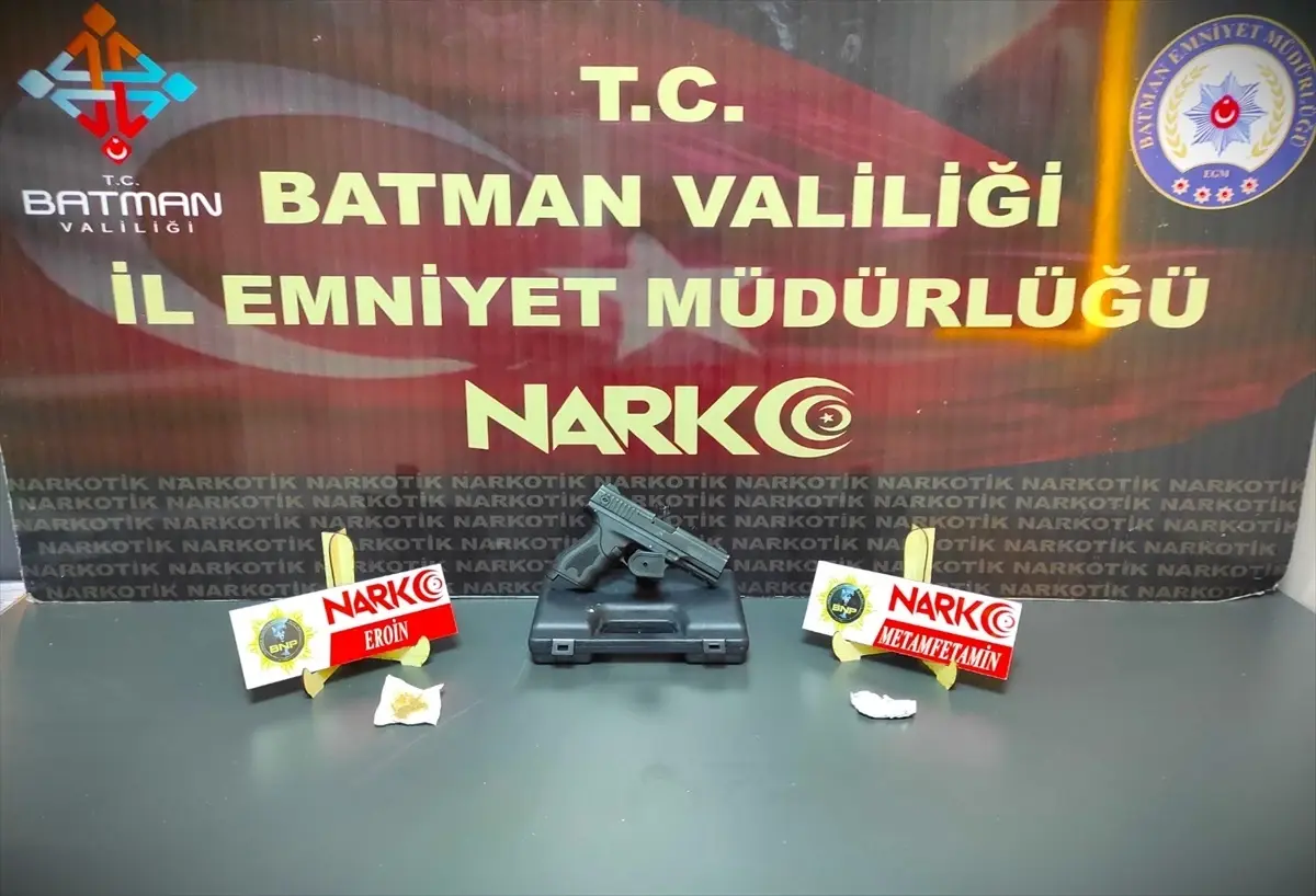 Batman'da Uyuşturucu Operasyonu: 7 Şüpheli Tutuklandı