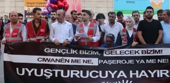 CHP Gençlik Kolları'ndan Uyuşturucuyla Mücadele Çağrısı