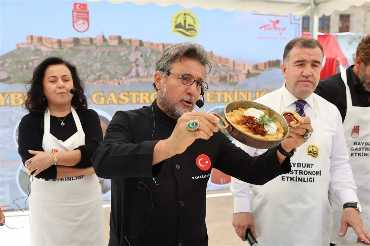 Bayburt'ta 1. Gastronomi Etkinliği Düzenlendi