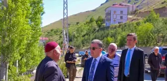 Bayburt Valisi Eldivan, Köylerde İncelemelerde Bulundu