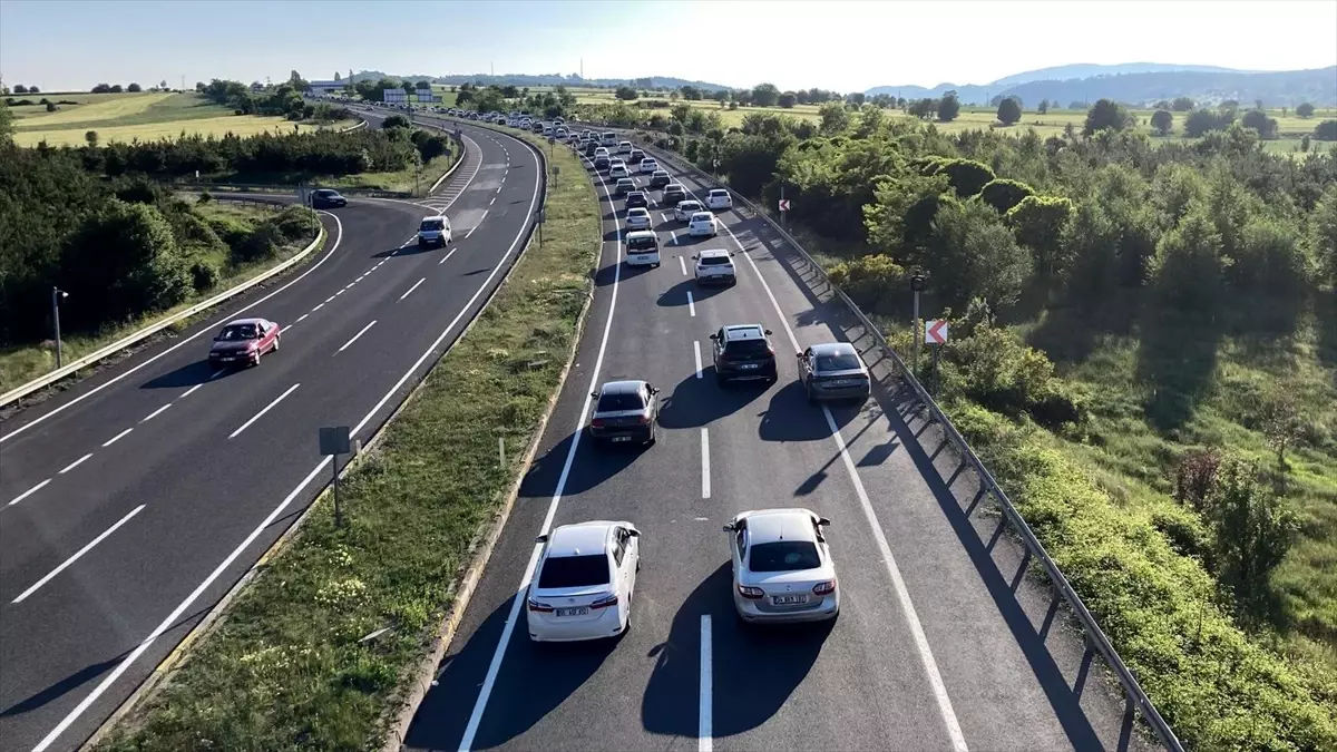 Kurban Bayramı Dönüş Trafiğinde Yoğunluk