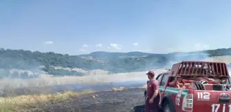Çanakkale'de Tarım Arazisinde Yangın Kontrol Altına Alındı