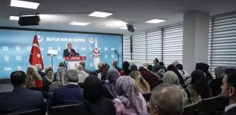 BBP Genel Başkanı Destici, basın toplantısı düzenledi Açıklaması