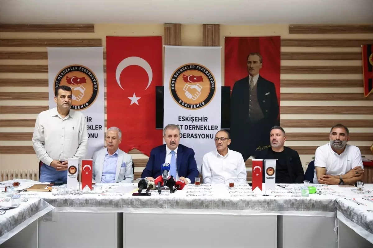 Mustafa Destici: 'Terörsüz Türkiye' diyerek siyasi bölücülüğe prim vermeyiz