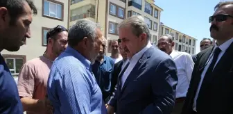 BBP Genel Başkanı Destici, Eskişehir'de yangın bölgesini ziyaret etti Açıklaması