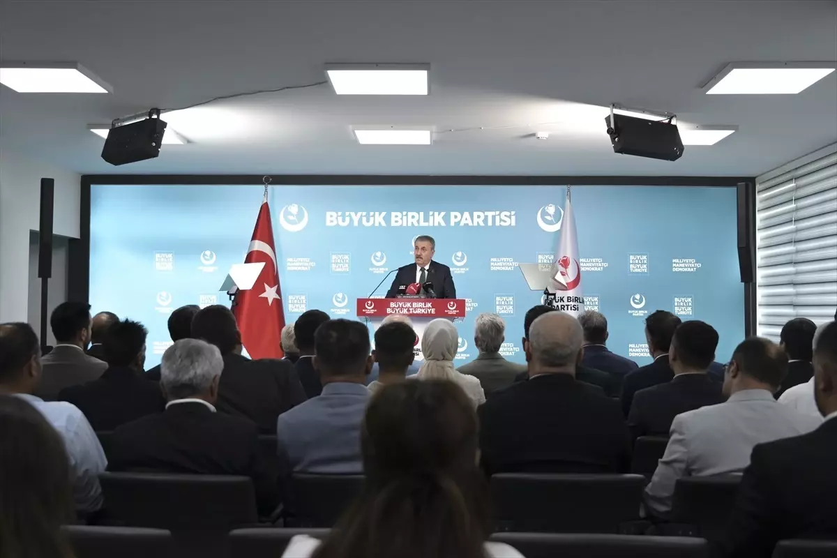 Mustafa Destici: Orman Yangınları İçin İdam Cezası Gündeme Gelmeli