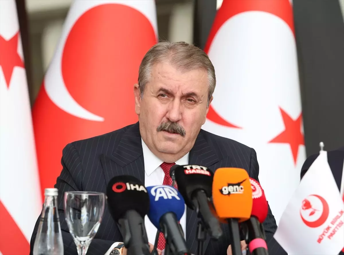 Mustafa Destici: Gazze'de Ateşkes Sağlanmalı