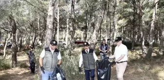 Belen'de Gönüllüler Ormanlık Alanları Temizledi