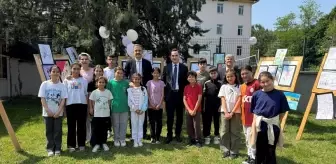 Samsun'da Öğrencilerin Tasarım ve Resim Sergisi Açıldı