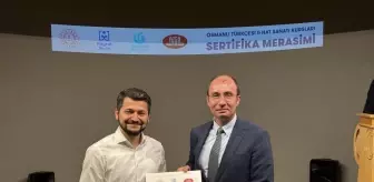 Berlin'de Osmanlı Türkçesi ve hat sanatı kursları sertifika töreni yapıldı