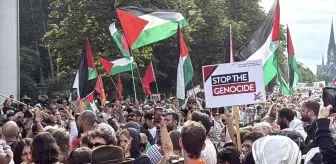 Berlin'de Filistin'e Destek Gösterisine Sert Müdahale