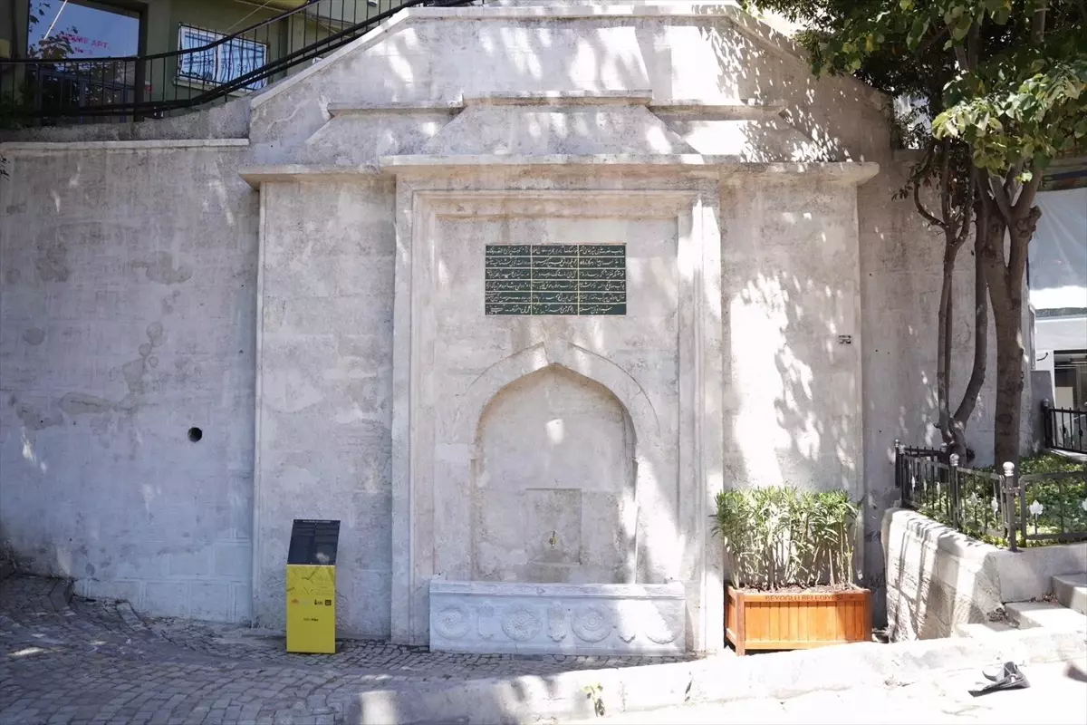 Beyoğlu'nda Tarihi Çeşmeler Yeniden Suya Kavuştu