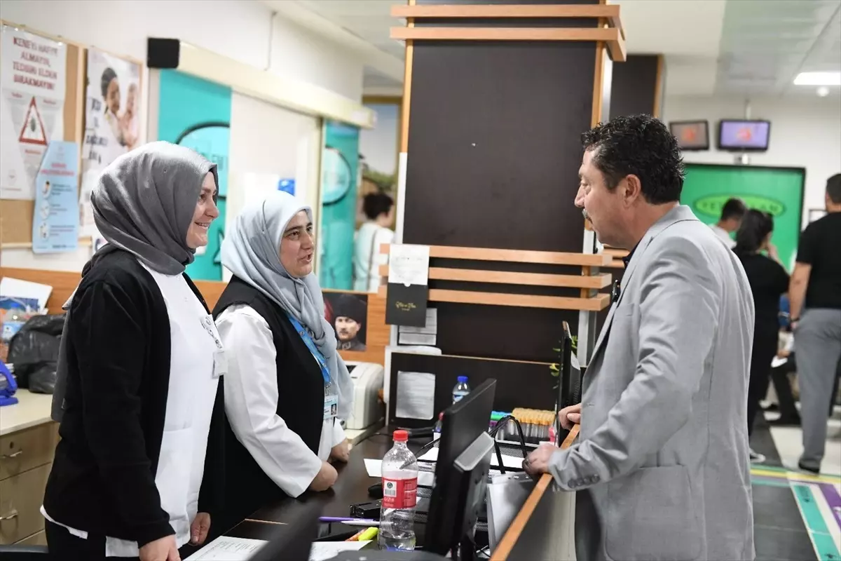 Beypazarı Belediye Başkanı Kasap, Nöbetteki Ekipleri Ziyaret Etti