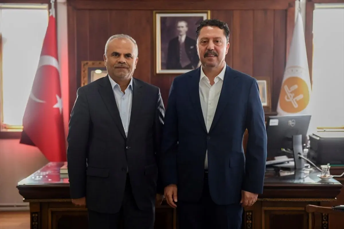 Başkan Kasap'tan Müftü Süsün'e Hayırlı Olsun Ziyareti