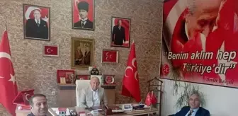 Beypazarı Kaymakamı Ünal Coşkun'dan MHP İlçe Başkanı Erdoğan Orhan'a Ziyaret