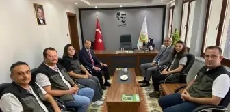 Beypazarı Kaymakamı Coşkun, Orman İşletme Müdürlüğünü Ziyaret Etti